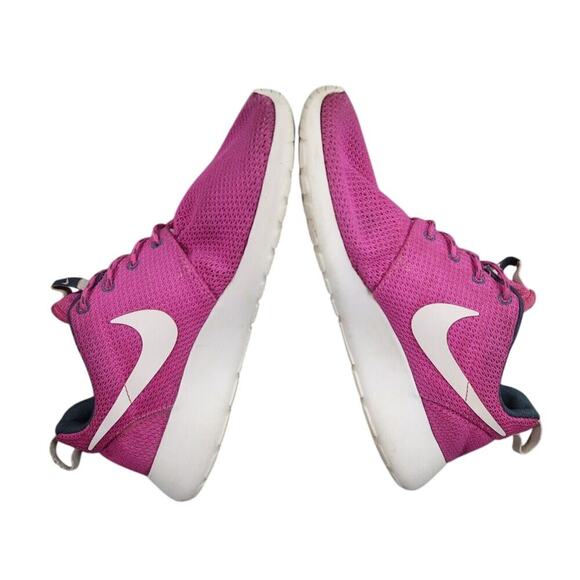 Nike Shoes Womens 7.5 Athletic Trainers Roshe Run Lifestyle Active Comfort Pink - Picture 9 of 14